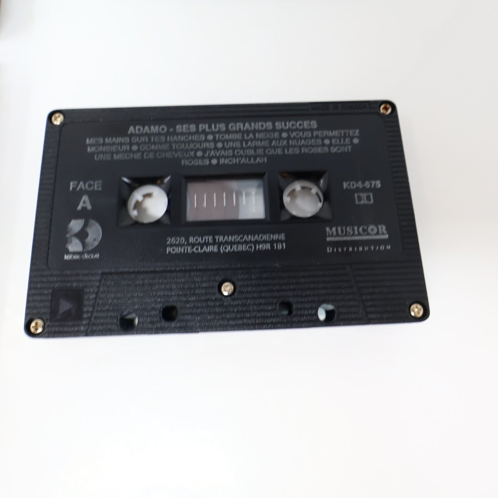 Salvatore Adamo Lot 2 Cassette Ses Plus Grands Succès/Puzzle C'est Ma Vie/Elle
