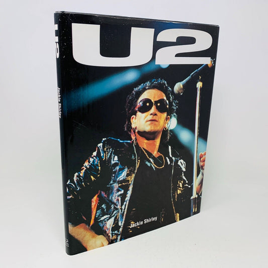 1993 U2 Bison Books Hardcover DJ Jackie Shirley Band Group Show Pictures Story