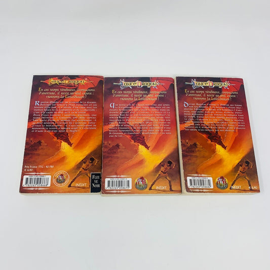 Lancedragon La Trilogie des Légendes 4-6 Série Complète Français Lot Fleuve Noir