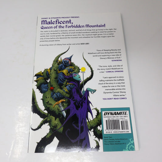 Maleficent Disney Villains Soo Lee Dynamite Entertainment 2024 PB Comics 2020s