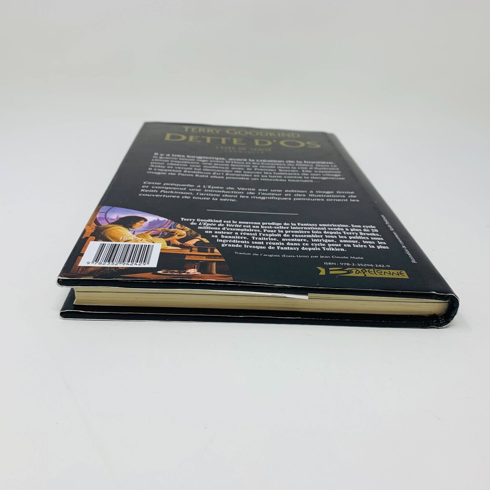 2008 Dette D'Os L'Épée de Vérité Préquelle Bragelonne Terry Goodkind HCDJ French