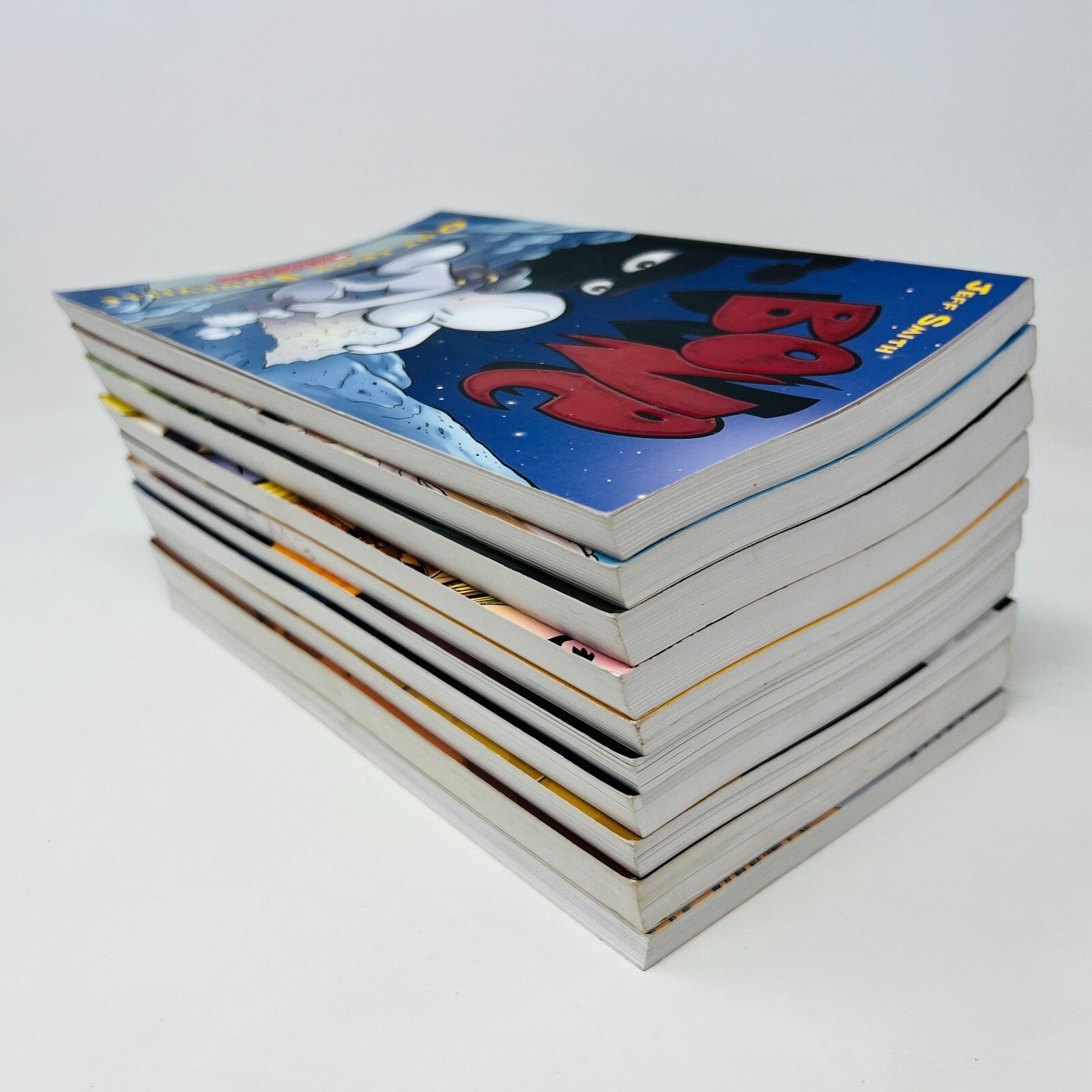Bone Lot 10 Comics by Jeff Smith Paperback Scholastics #1-9 + Rose Set Bundle