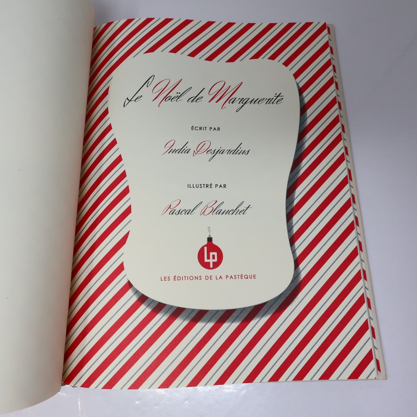 Le Noël de Marguerite India Desjardins La Pastèque 2013 HC Français French Livre