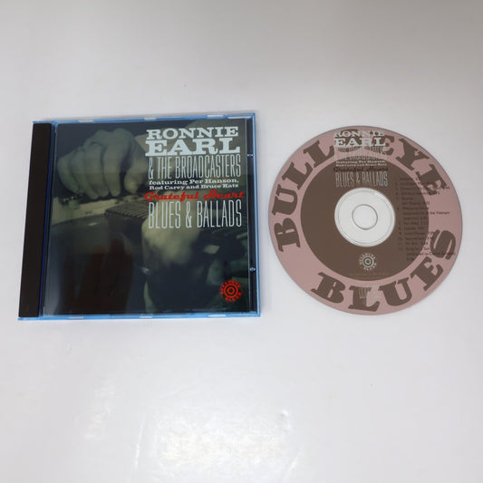Ronnie Earl & The Broadcasters CD Grateful Heart Blues & Ballads Bullseye 1996
