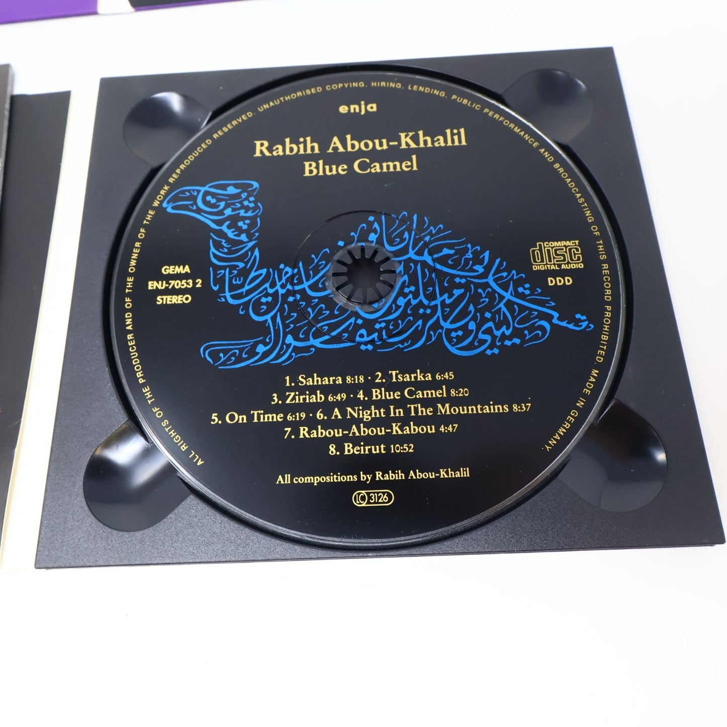 Rabih Abou-Khalil 3 CD Lot Enja Arabian Waltz/Blue Camel/The Sultan's Picnic