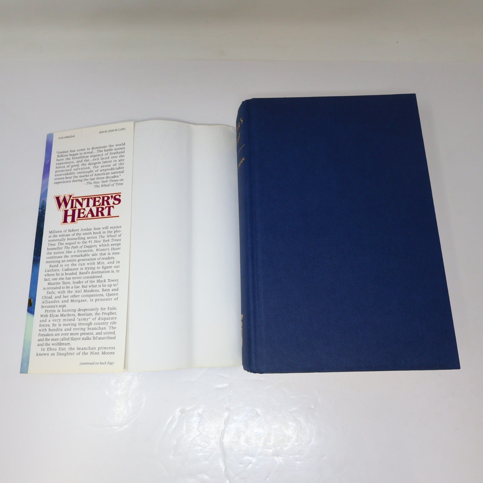 Winter's Heart Robert Jordan The Wheel of Time #9 TOR 2000 HC DJ 1st Print 2000s