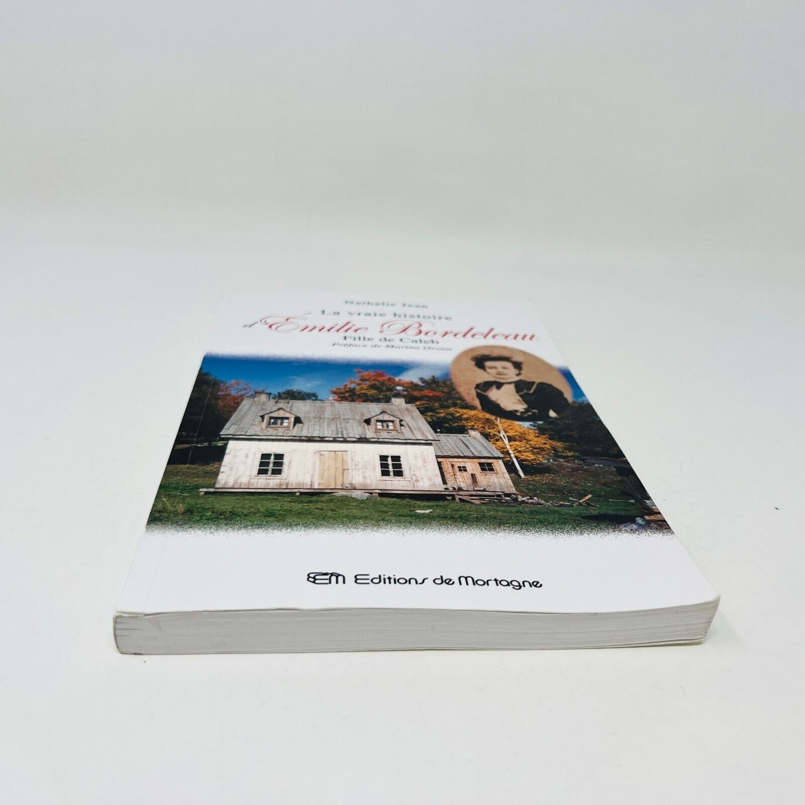2004 La Vraie Histoire d'Émilie Bordeleau Fille de Caleb Livre de Nathalie Jean