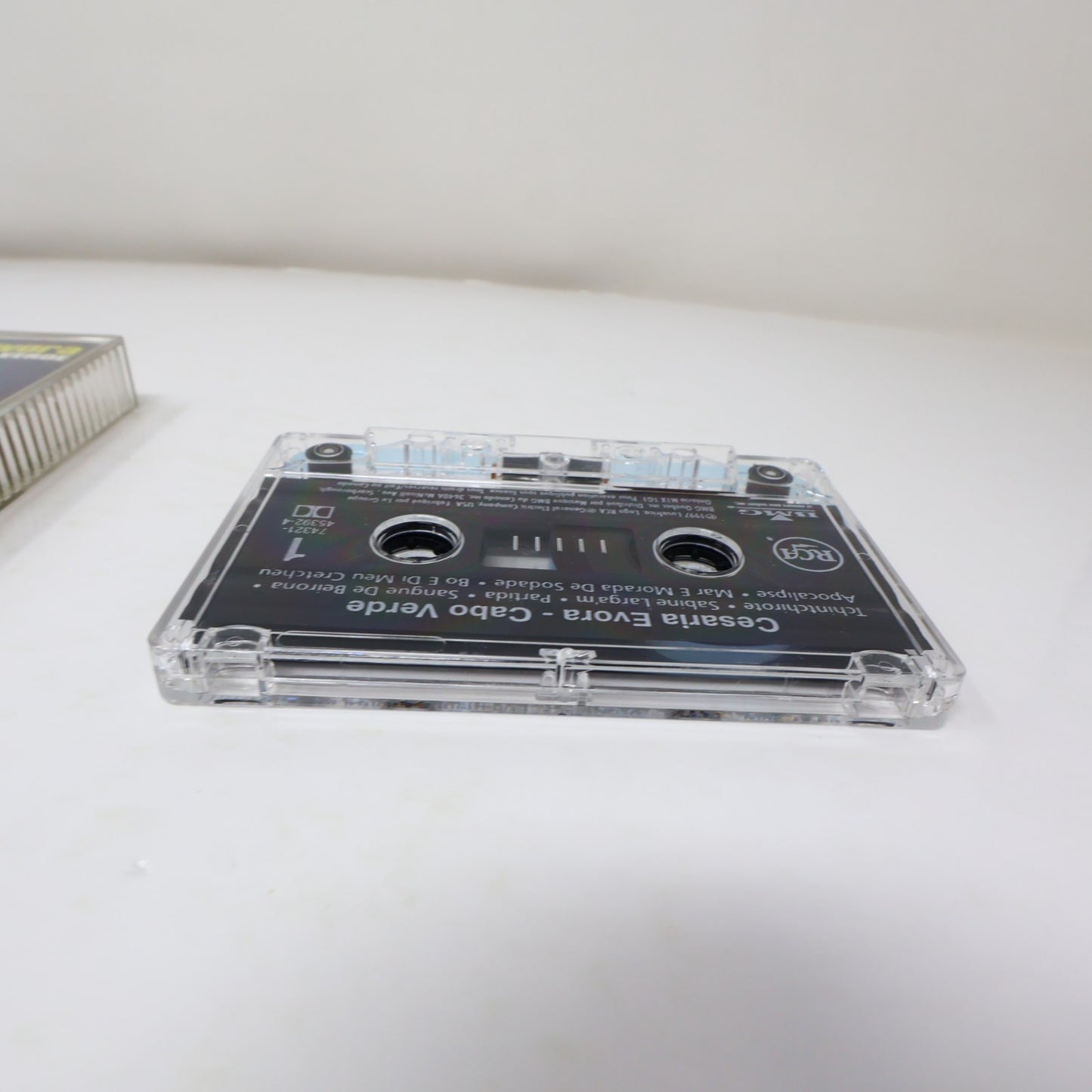 Cesaria Evora 2 Cassette Lot Cesaria/Cabo Verde Tchintchirote/Sabine Larga'm 90s