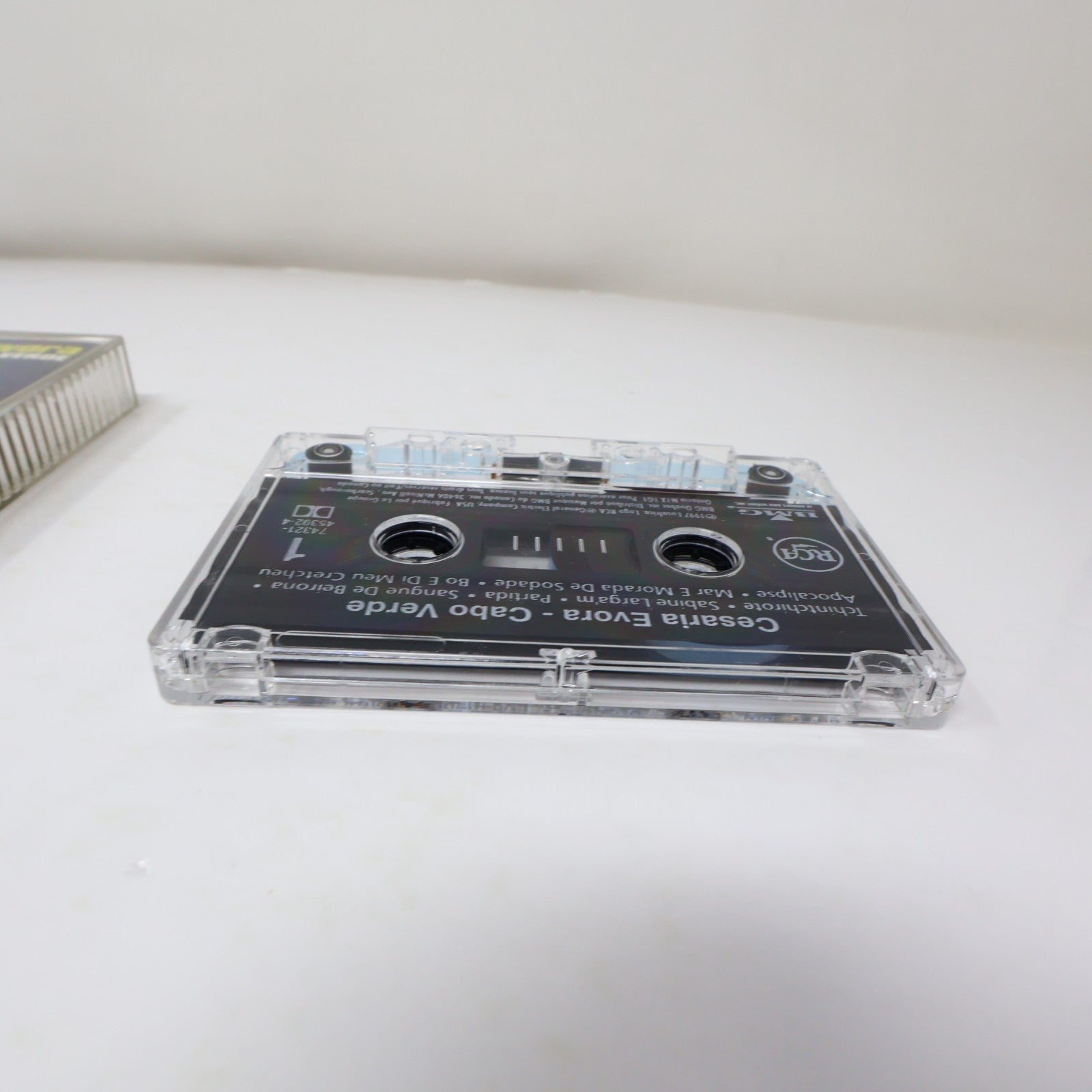 Cesaria Evora 2 Cassette Lot Cesaria/Cabo Verde Tchintchirote/Sabine Larga'm 90s