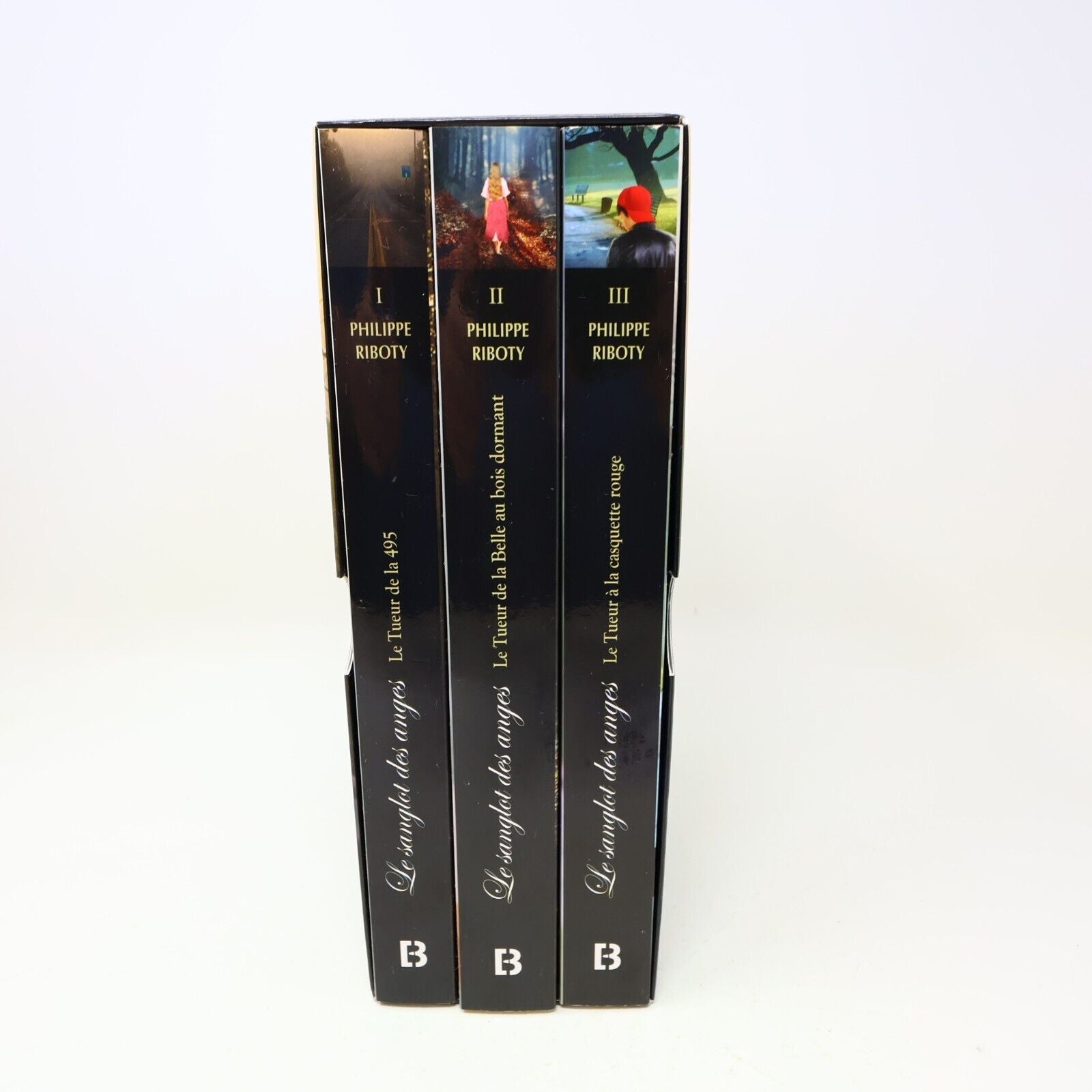 2008 Trilogie le Sanglot des Anges Philippe Riboty Coffret Barels Roman Policier