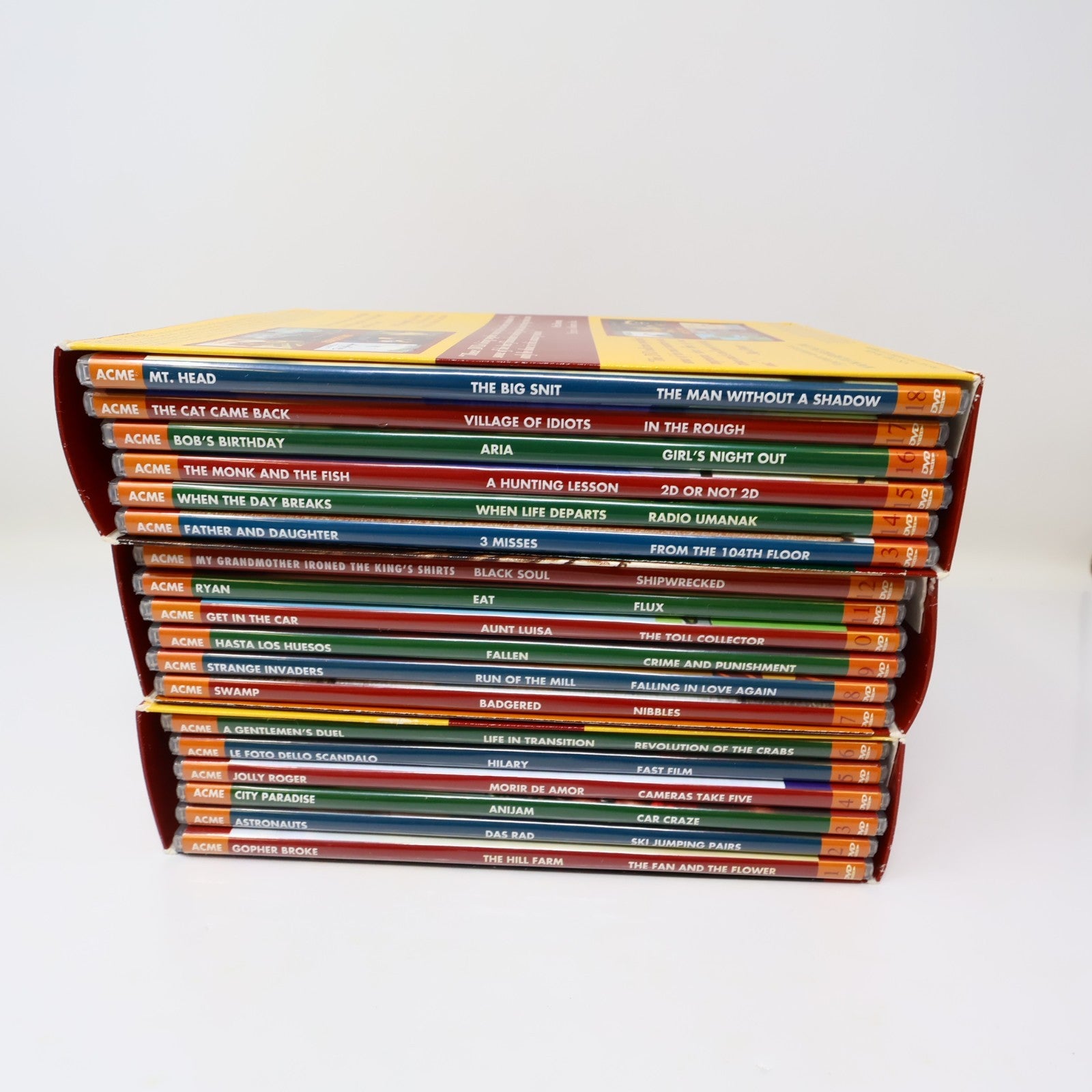 The Animation Show of Shows Box Set 1-2-3 DVD Filmporium 54 Animated Short Films