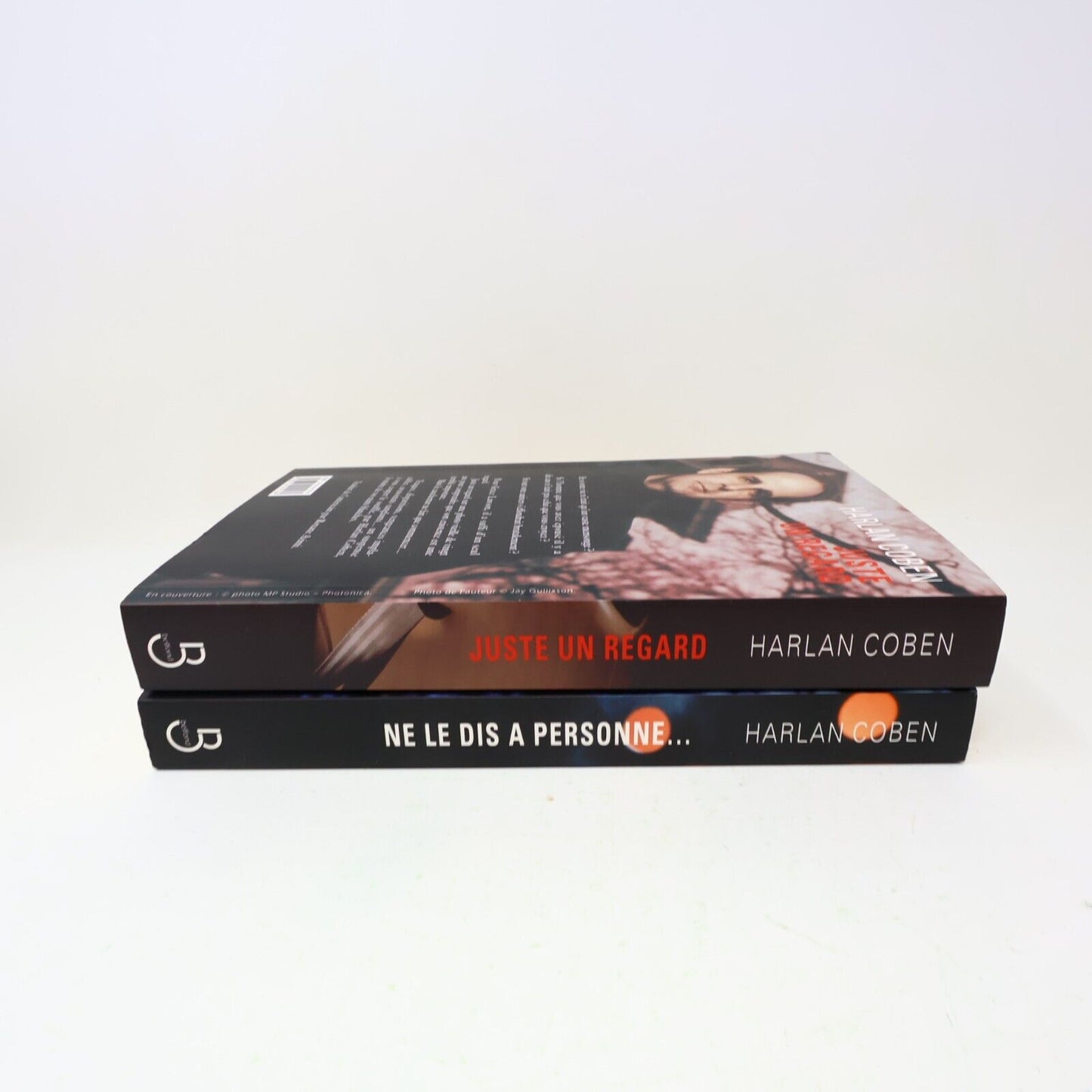 Harlan Coben Juste un Regard Ne le Dis à Personne Lot 2 Livres Roman Policier PB