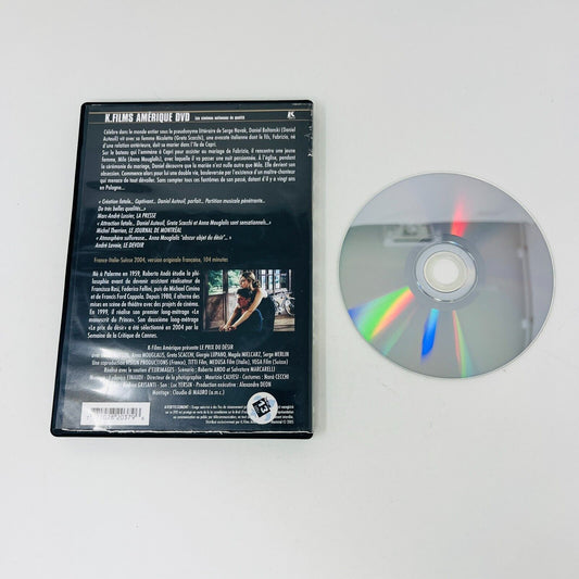 2005 Le Prix du Désir DVD Testé NTSC en Français Daniel Auteuil K.Films Amérique