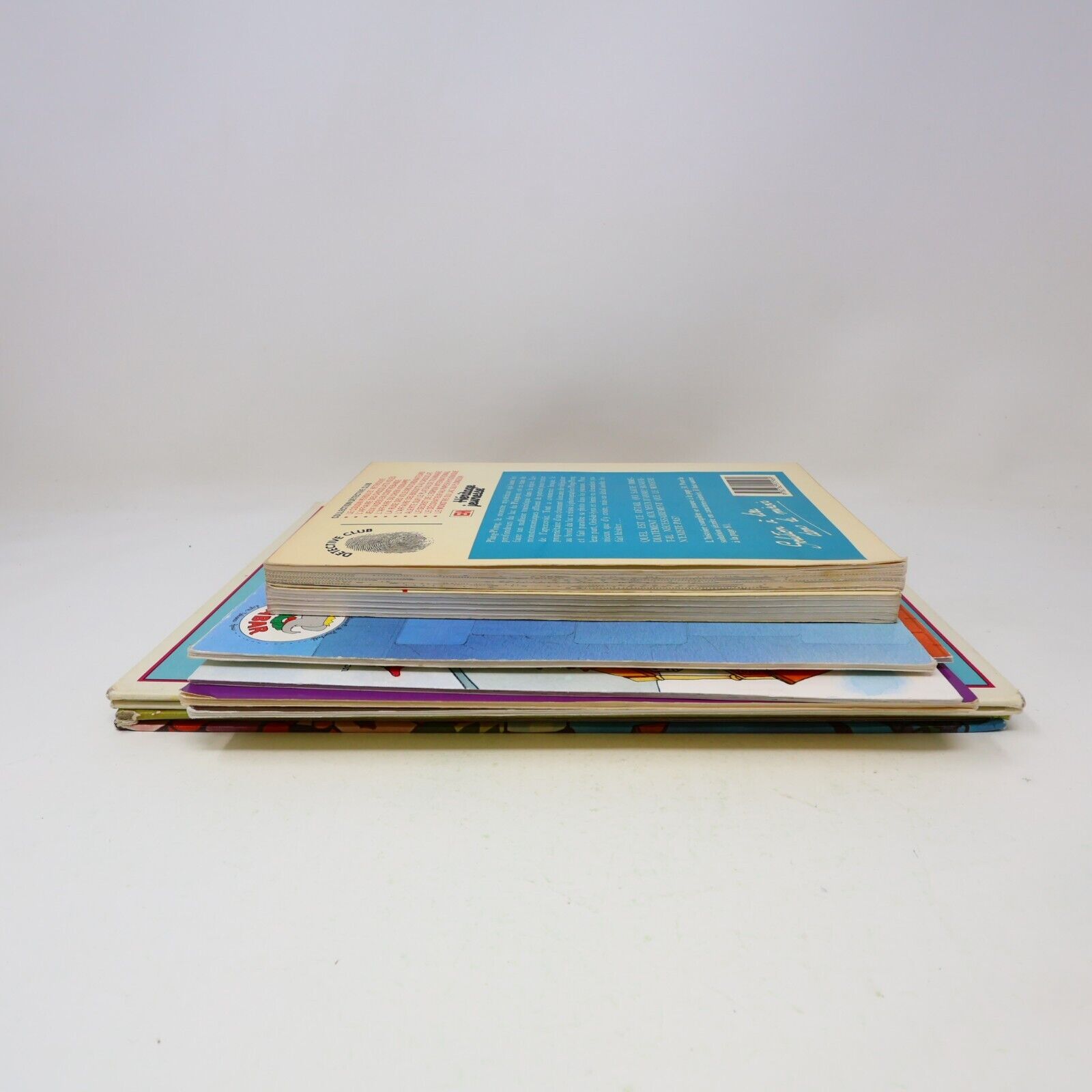 Lot 10 Livres Enfants Vintage Goldorak Belle et Sébastien Richard Scarry French
