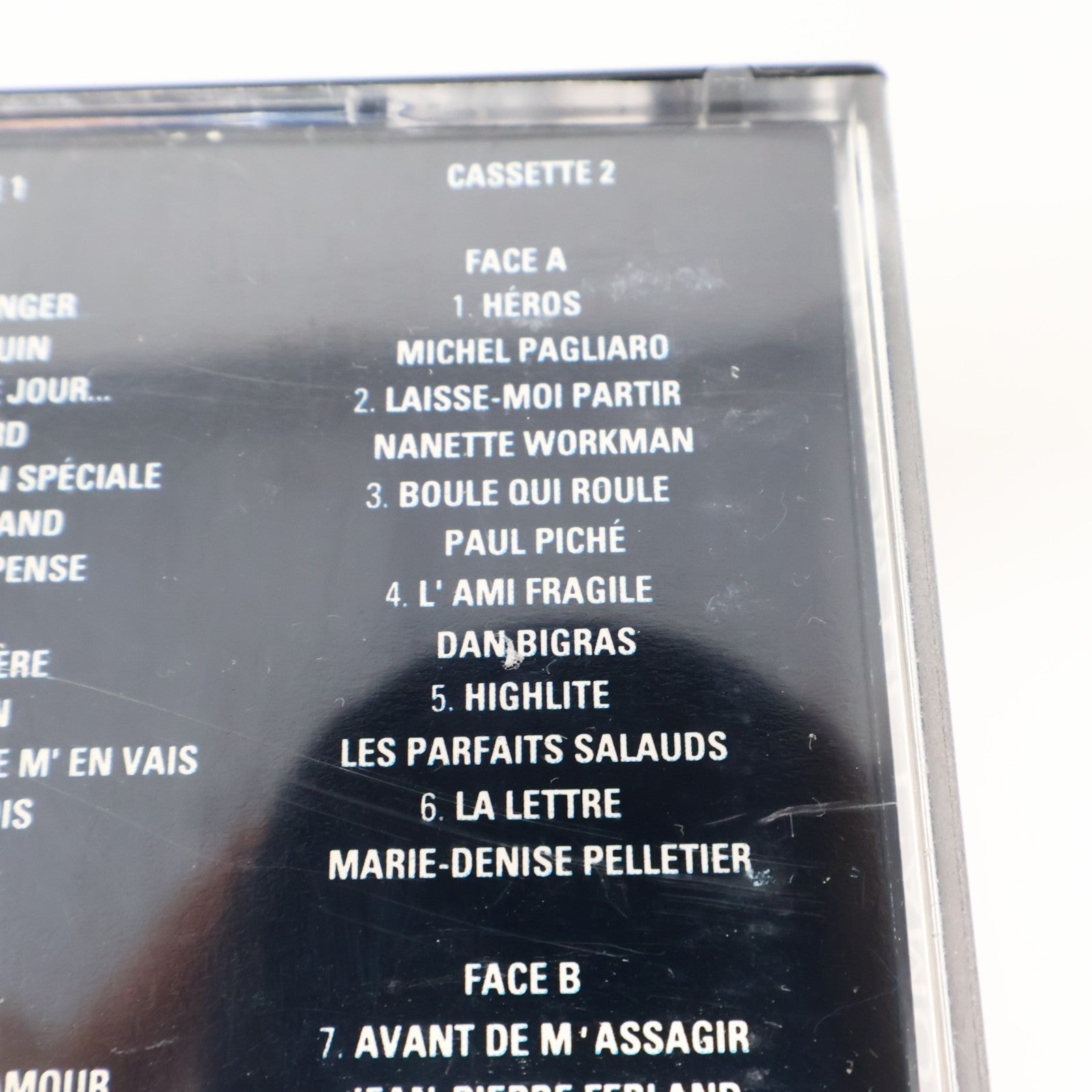Au Nom De L'amour Cassette Johanne Blouin/Michel Rivard/Julie Masse/Charlebois