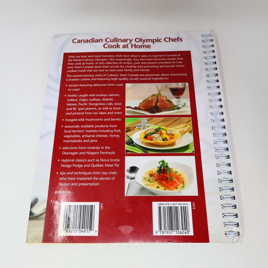 2012 Canadian Culinary Olympic Chefs Cook At Home Cookbook Company's Coming PB
