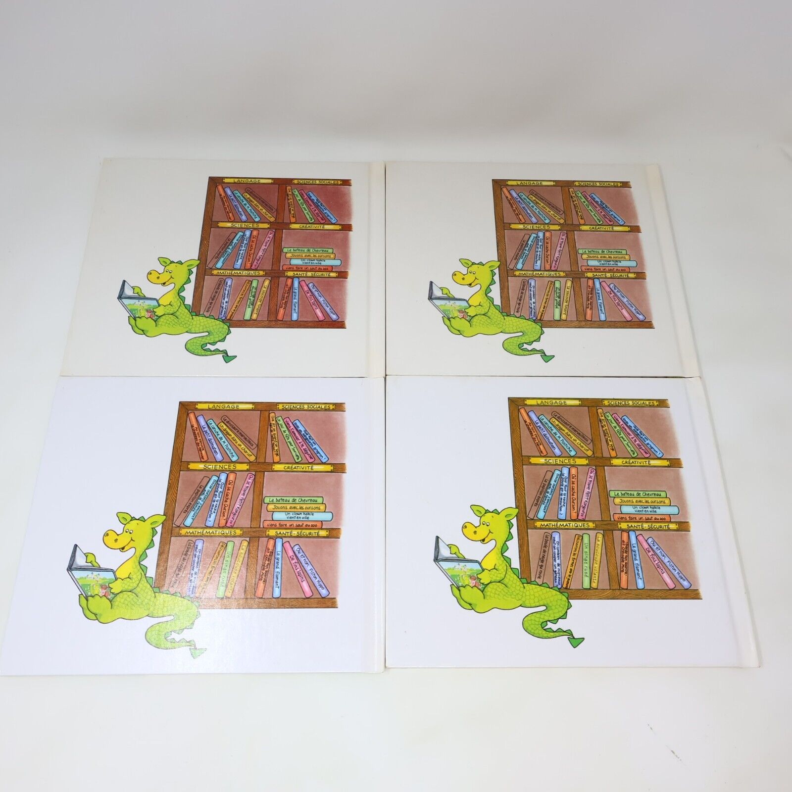 9x Le Château Magique du Livre Jeunes Enfants Moncure Grolier Lot Livres French