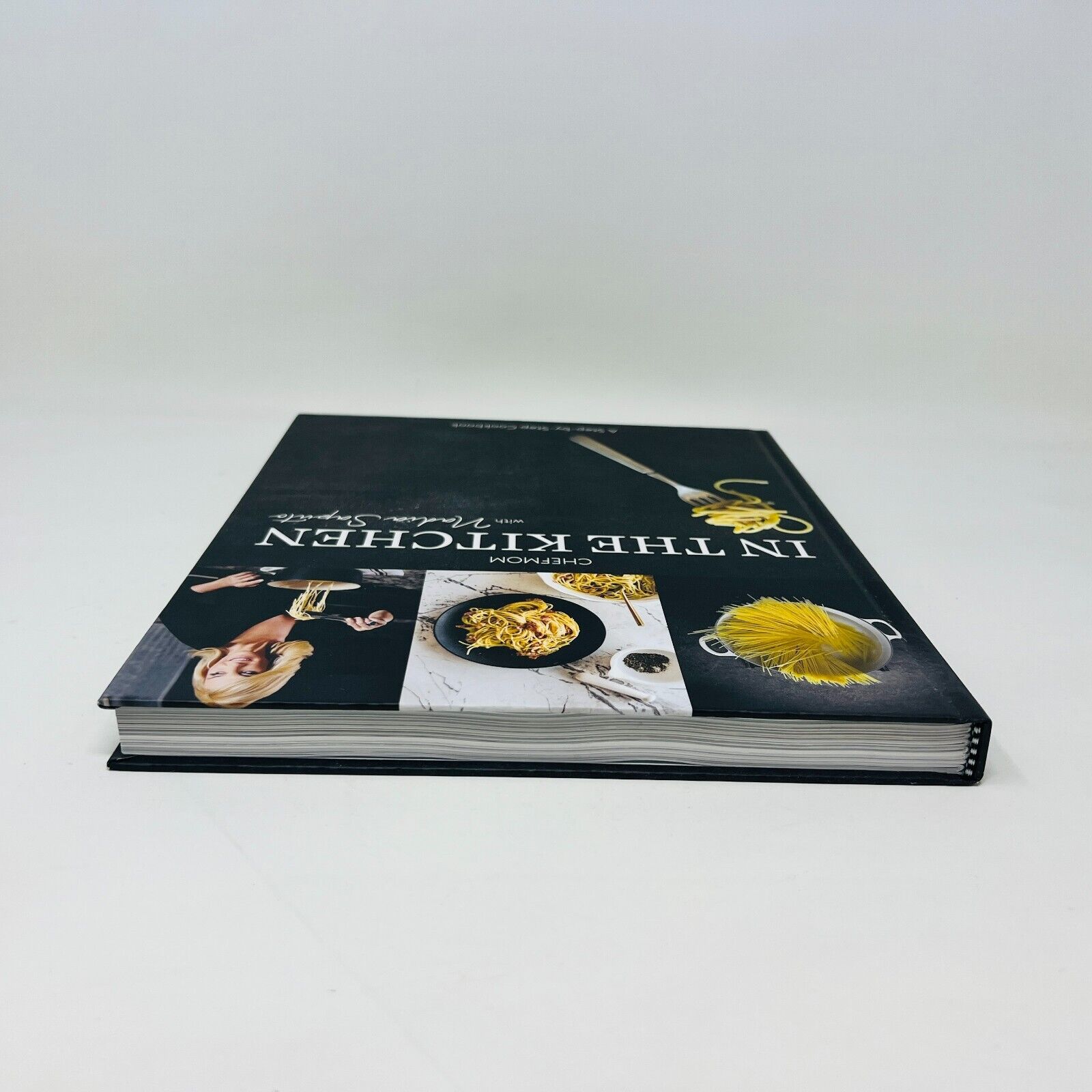 2017 ChefMom In The Kitchen with Nadia Saputo Hardcover Cookbook Cooking Food