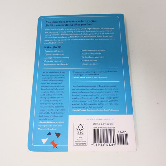 2014 Art Inc. the Essential Guide For Building Your Career As an Artist Book PB