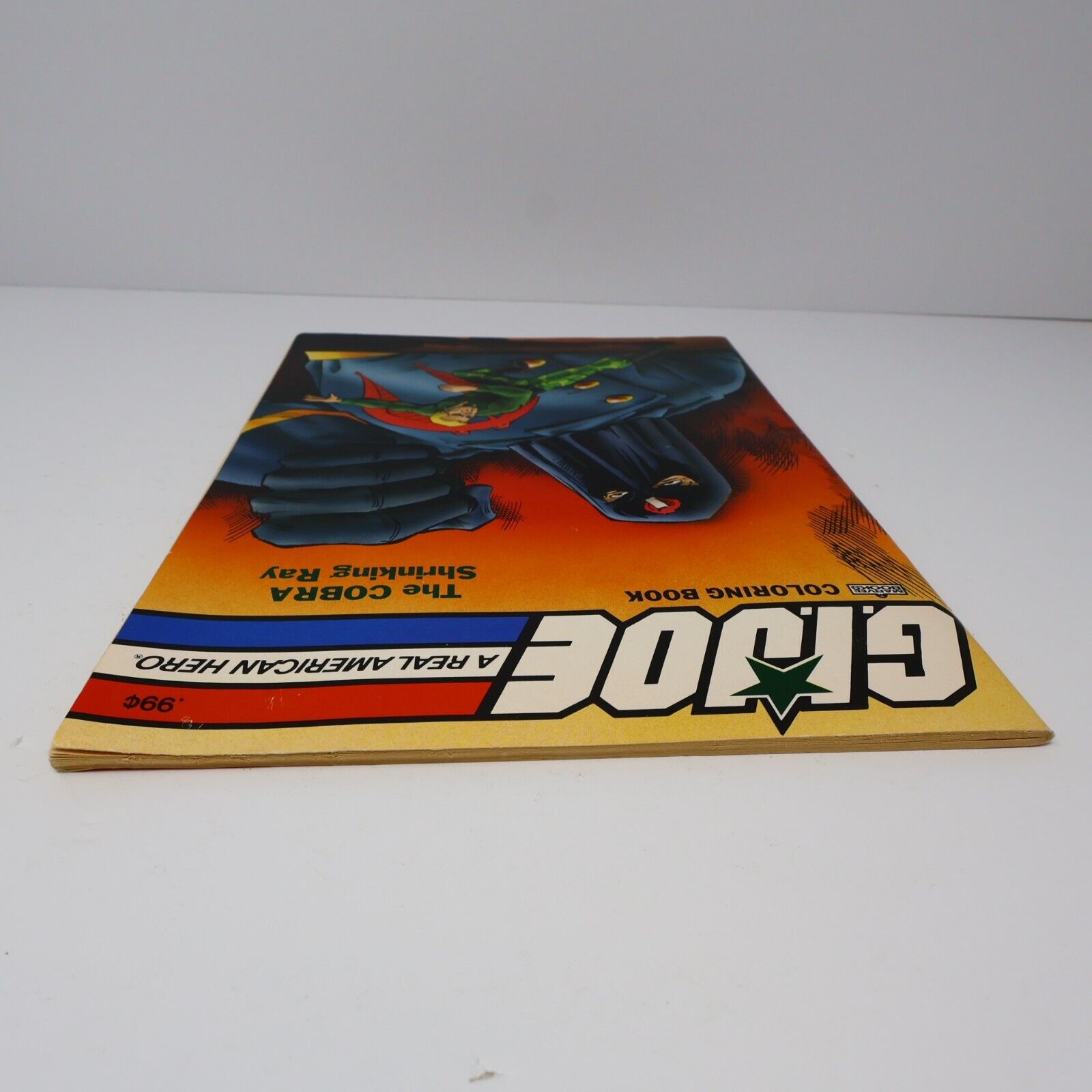 1988 The COBRA Shrinking Ray Coloring Book G.I. Joe by S.M. Ballard Paperback PB