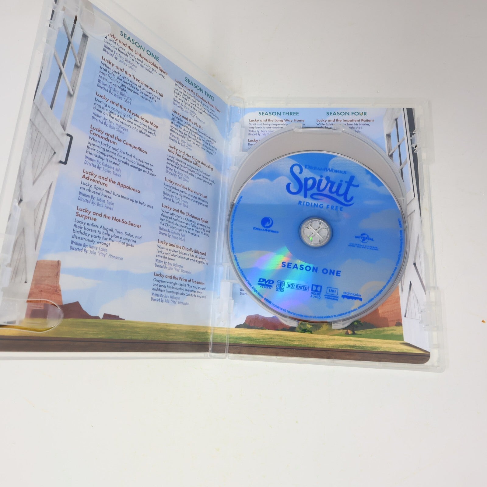 Spirit Riding Free Seasons #1-8 Lot 2 DVD Complete Series NTSC Tested DreamWorks