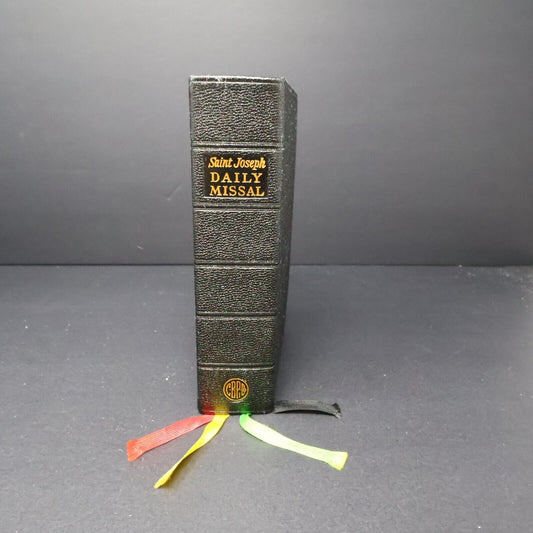 1964 Saint Joseph Daily Missal Religion Confraternity Version Book PB 60s