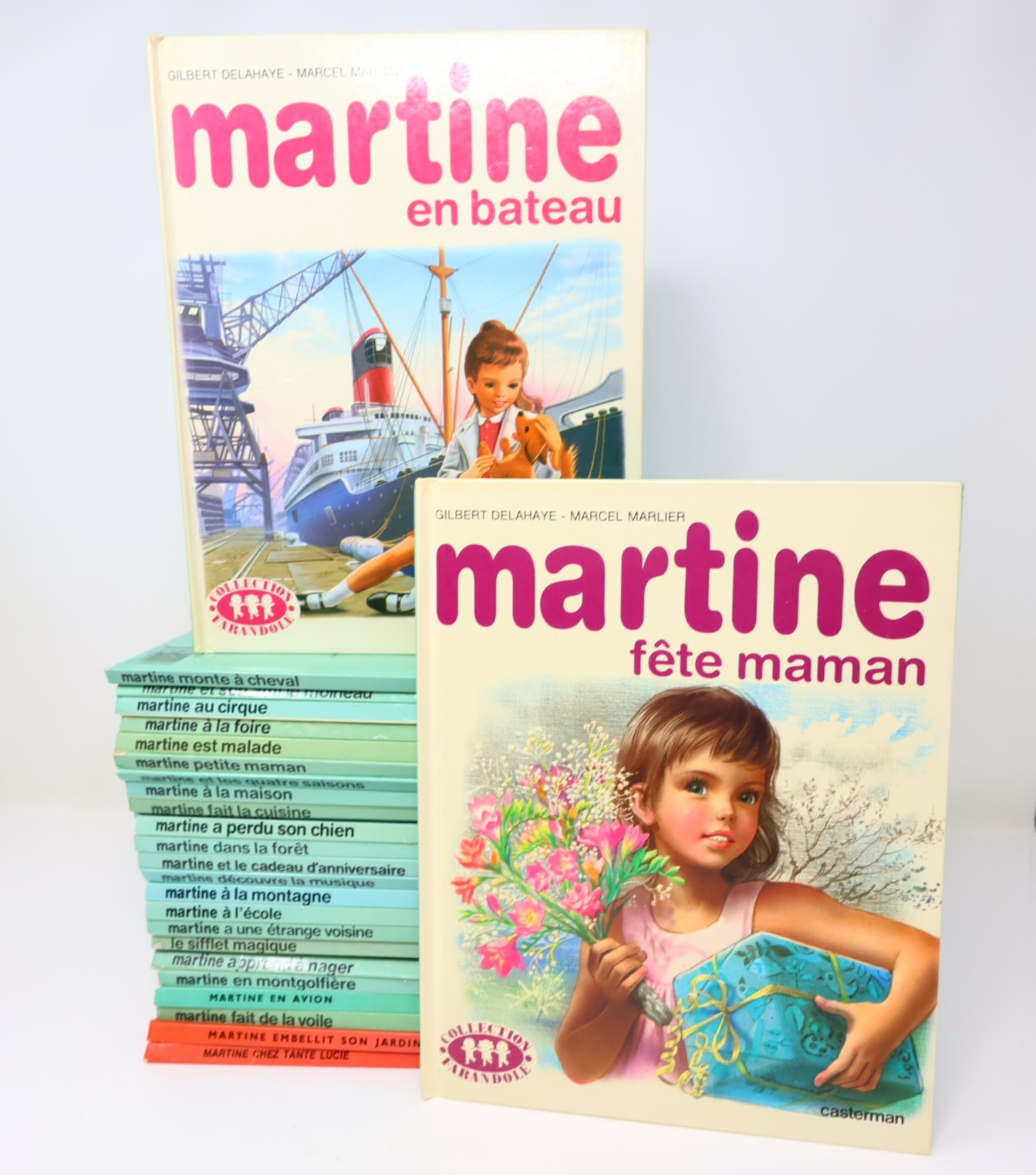 Martine Lot 28 Livres Gilbert Delahaye/Marcel Marlier Casterman Enfants HC Books