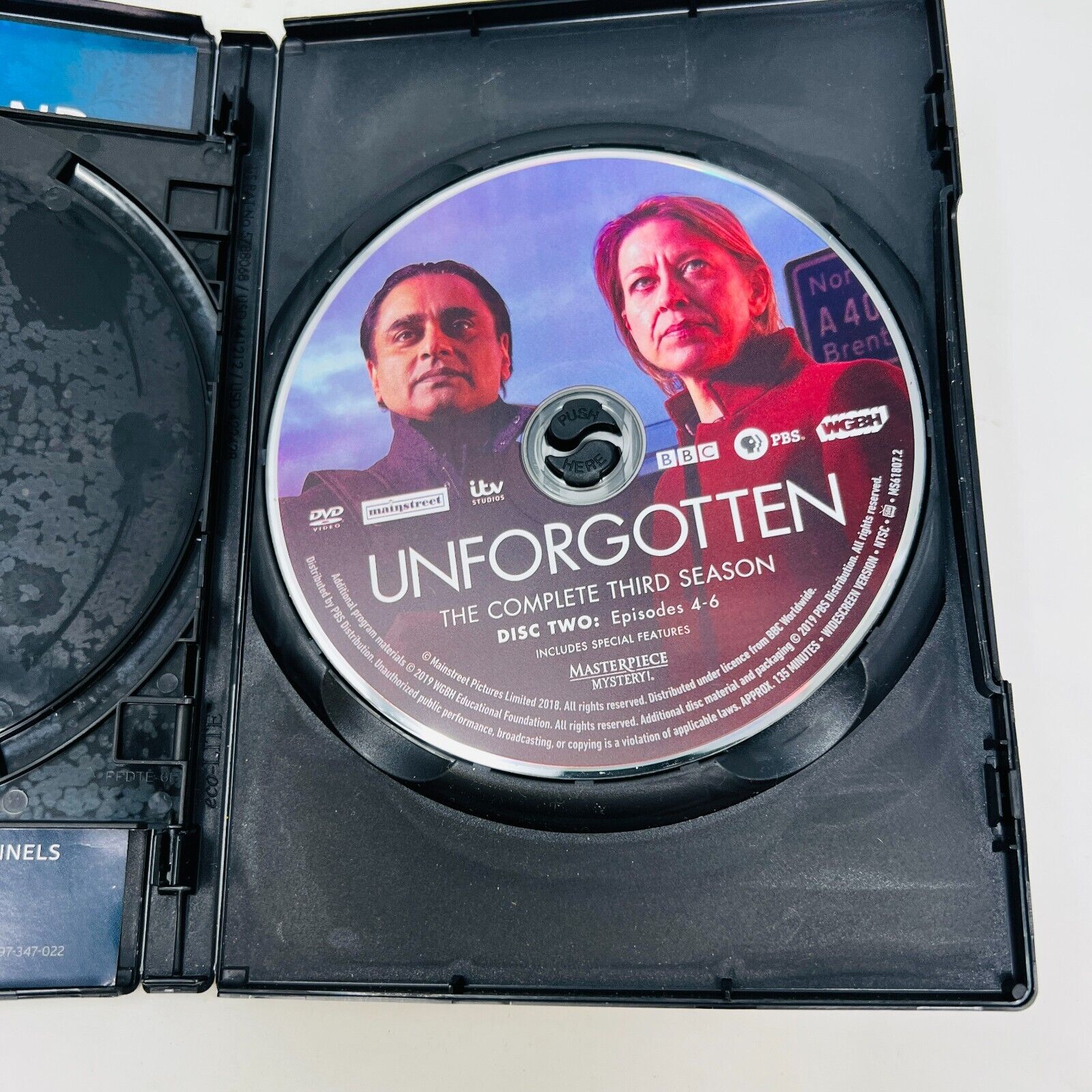 Unforgotten Seasons #1-2-3 DVD Lot Tested PBS Region 1 TV Serie Nicola Walker
