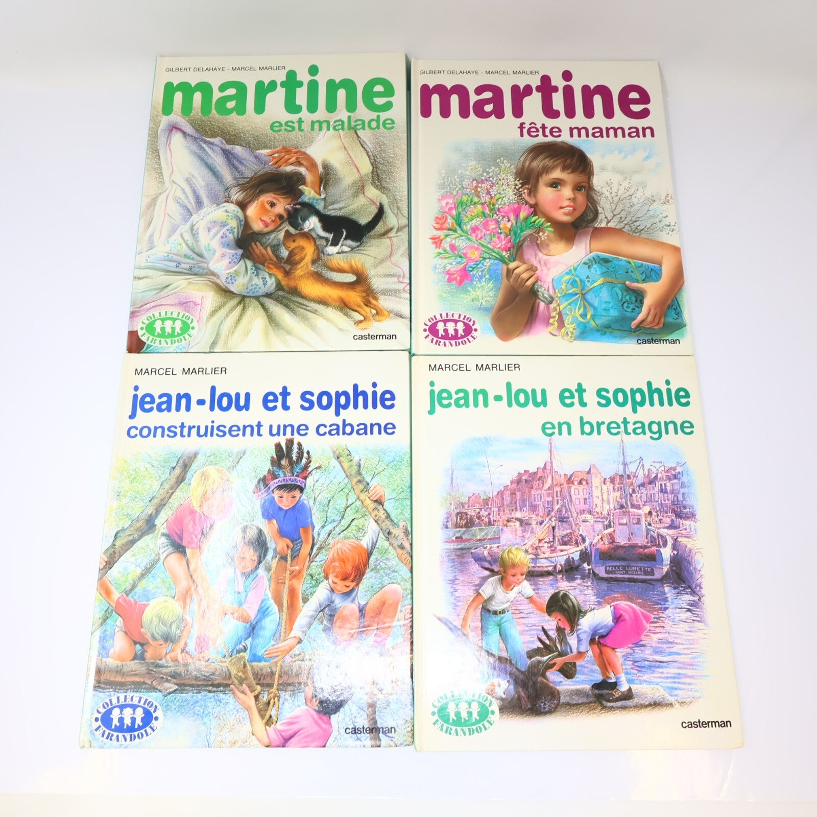 Martine/Jean-lou et Sophie Lot 30 Livres Enfants Casterman Delahaye/Marlier HC