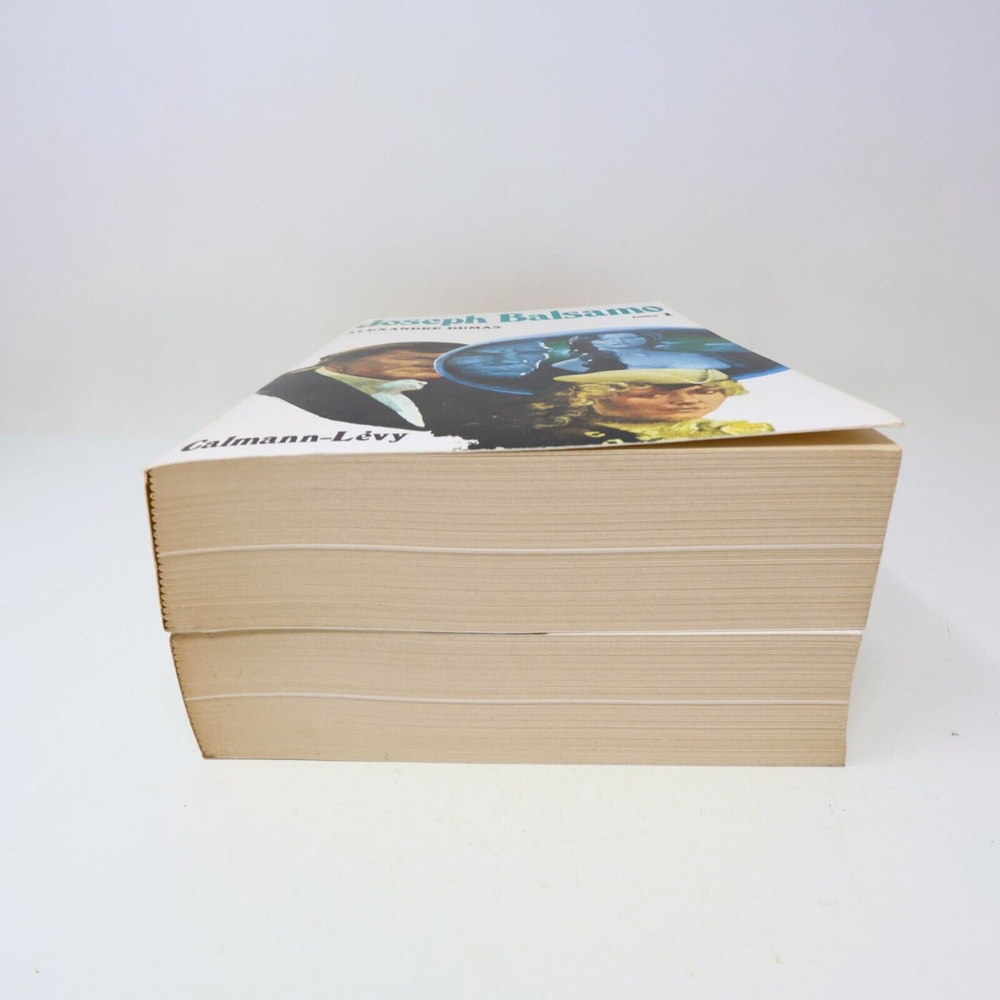 Lot 2 Joseph Balsamo #1-2 Alexandre Dumas Livres 1972 Série Complète Roman 70s