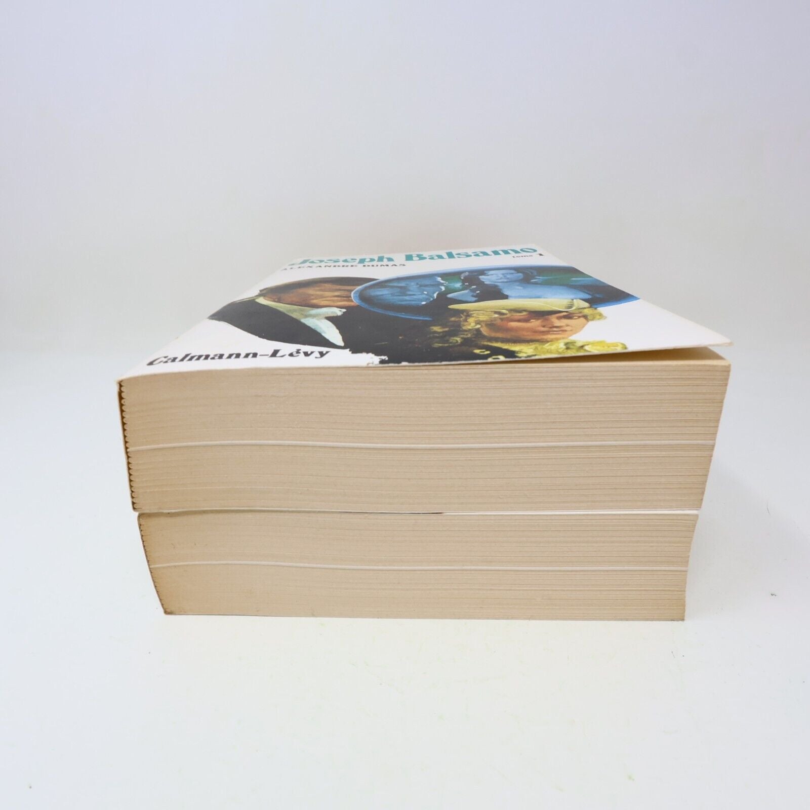 Lot 2 Joseph Balsamo #1-2 Alexandre Dumas Livres 1972 Série Complète Roman 70s
