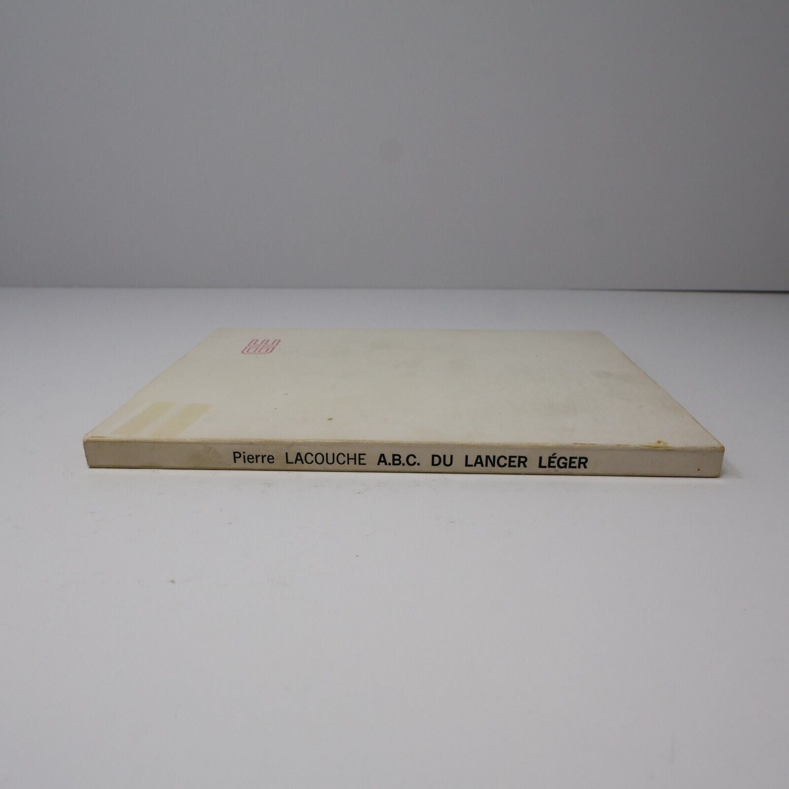 1972 ABC du Lancer Léger de Pierre Lacouche Paperback PB Bornemann Pêche Livre