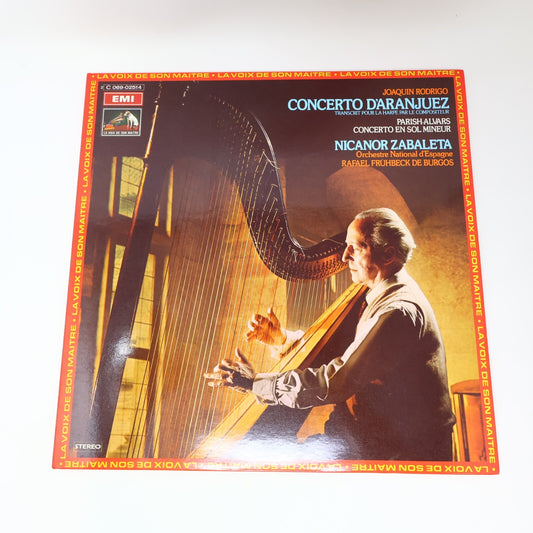 Nicanor Zabaleta Concerto De Aranjuez Rodrigo Parish-Alvars Record C 069-02514