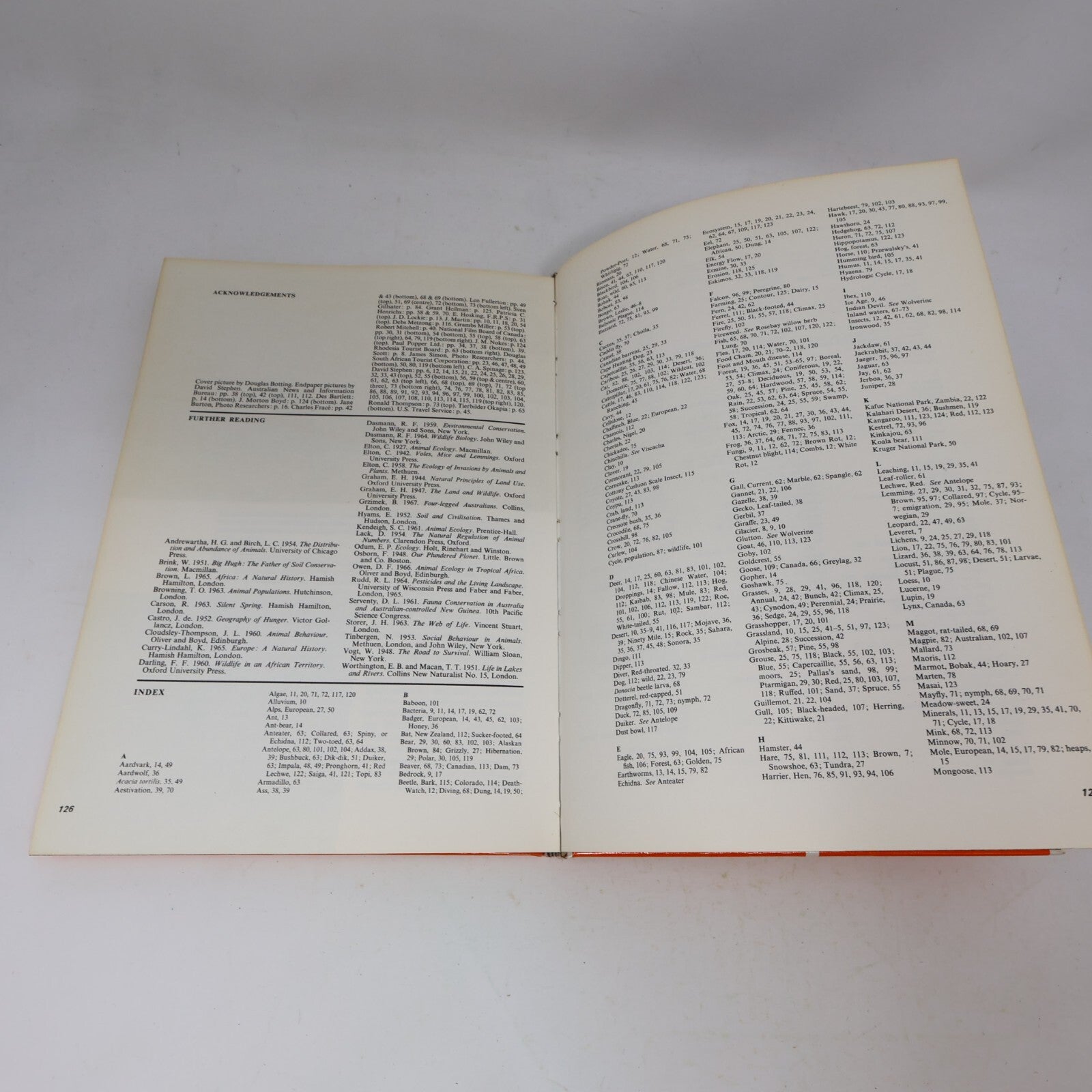 1969 Nature's Way David Stephen James Lockie Collins Animals 1st Edition Book HC