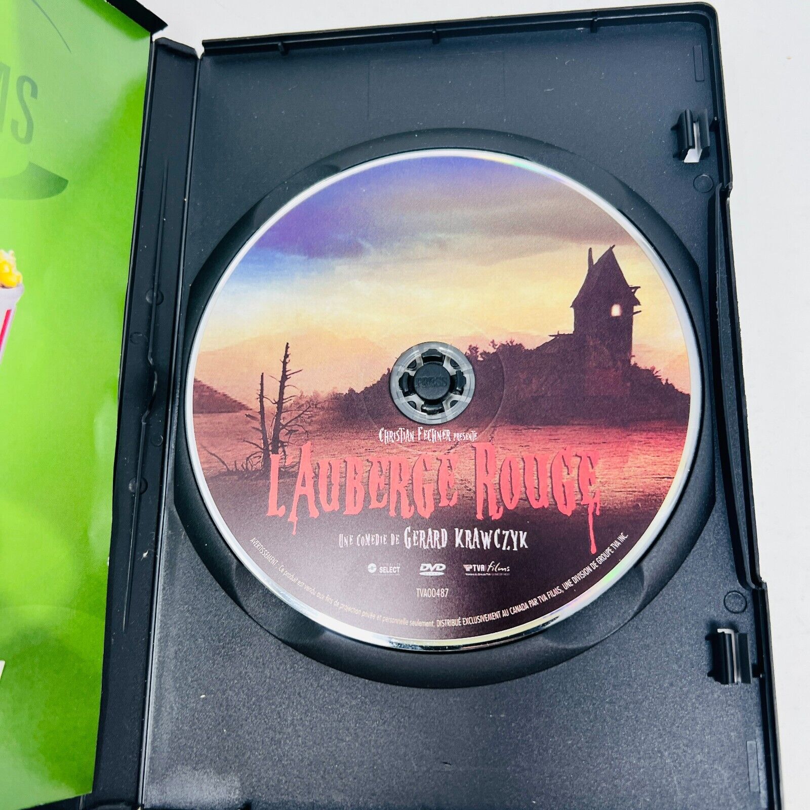 2008 L'Auberge Rouge DVD Testé Français NTSC Christian Clavier/Josiane Balasko