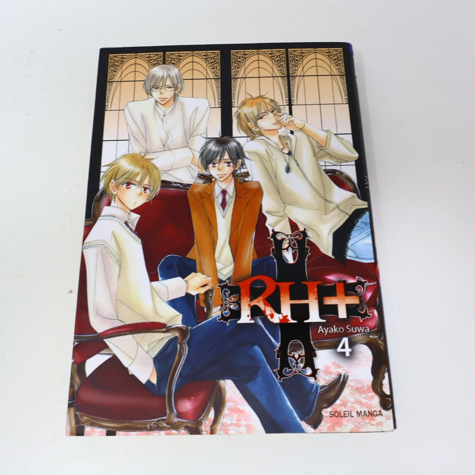 Rh+ #1-4 Lot 4 Livres Manga Ayako Suwa Soleil Manga Seinen Français French PB