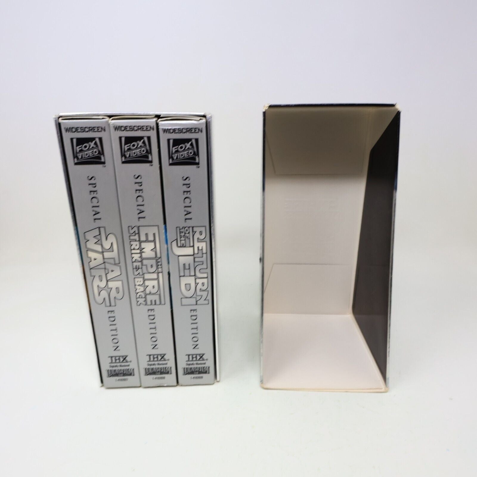 Star Wars Trilogy VHS Special Platinum Widescreen Edition Tested Fox Video 1997