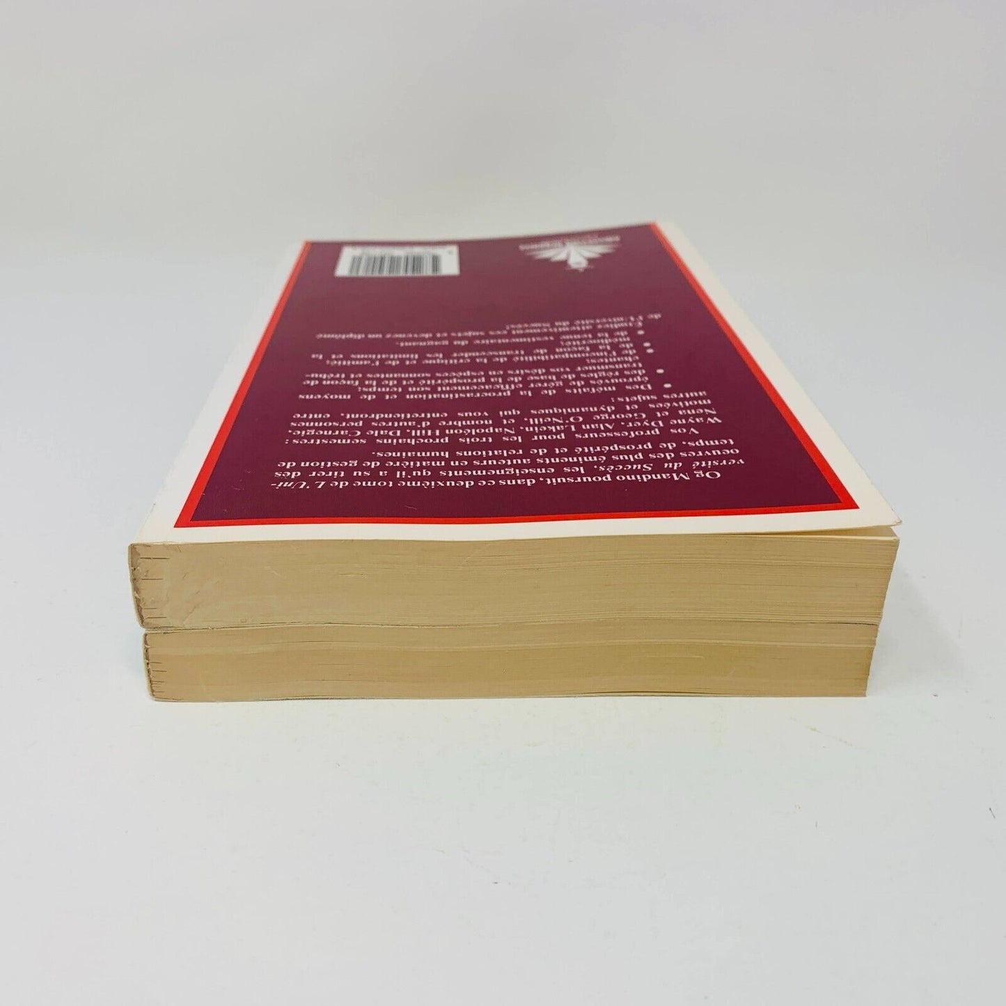 1987 L'Université du Succès Tome #2-3 Og Mandino Un Monde Différent Lot Livres