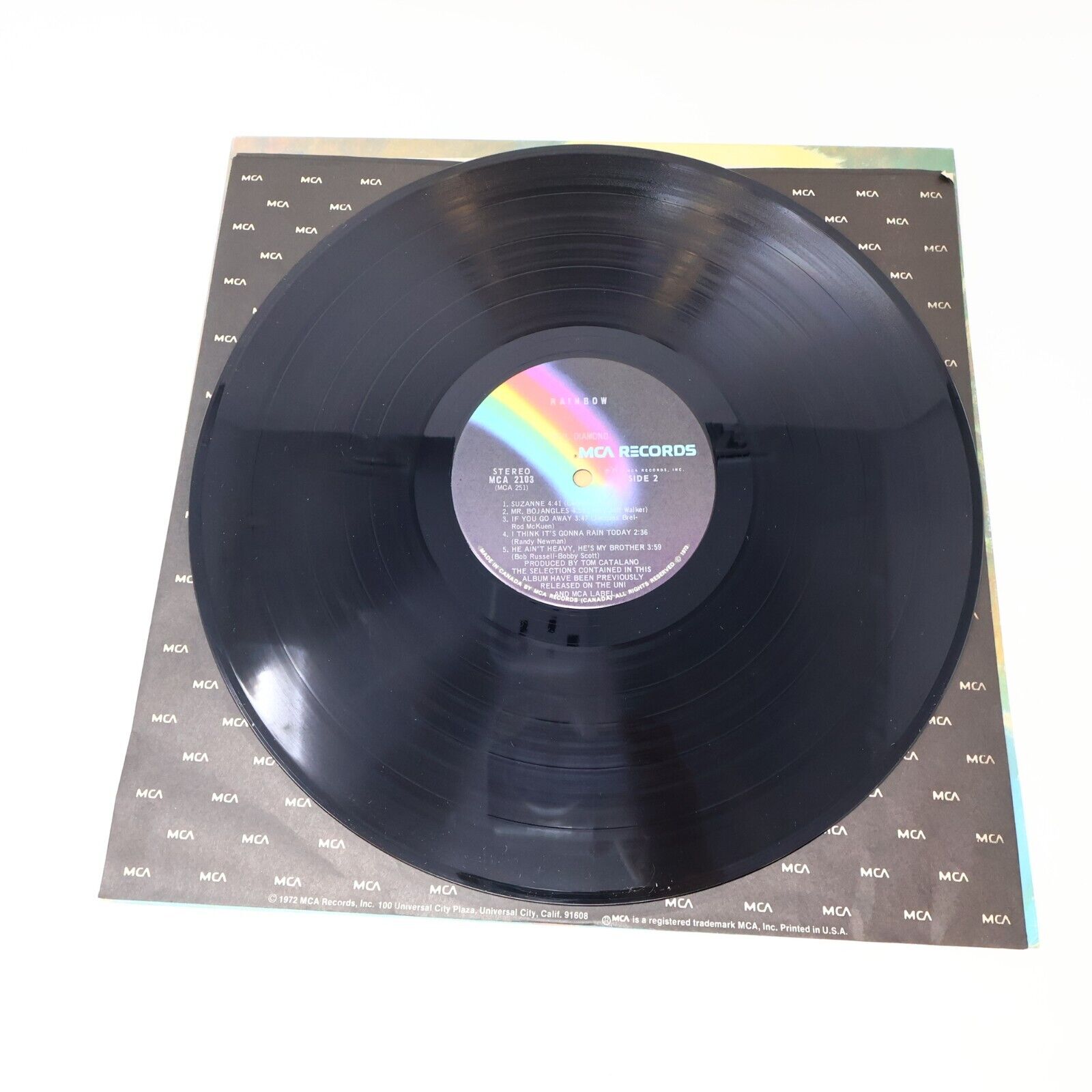 7x Neil Diamond LP Records Lot Serenade September Morn Rainbow Way To The Sky