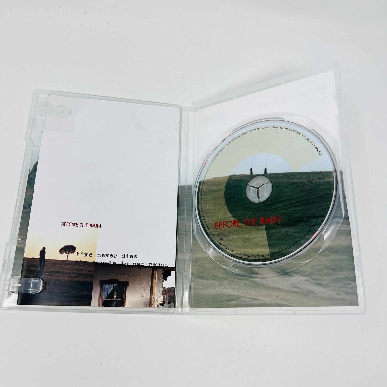 2008 Before the Rain DVD Tested Criterion Collection Film by Milcho Manchevski