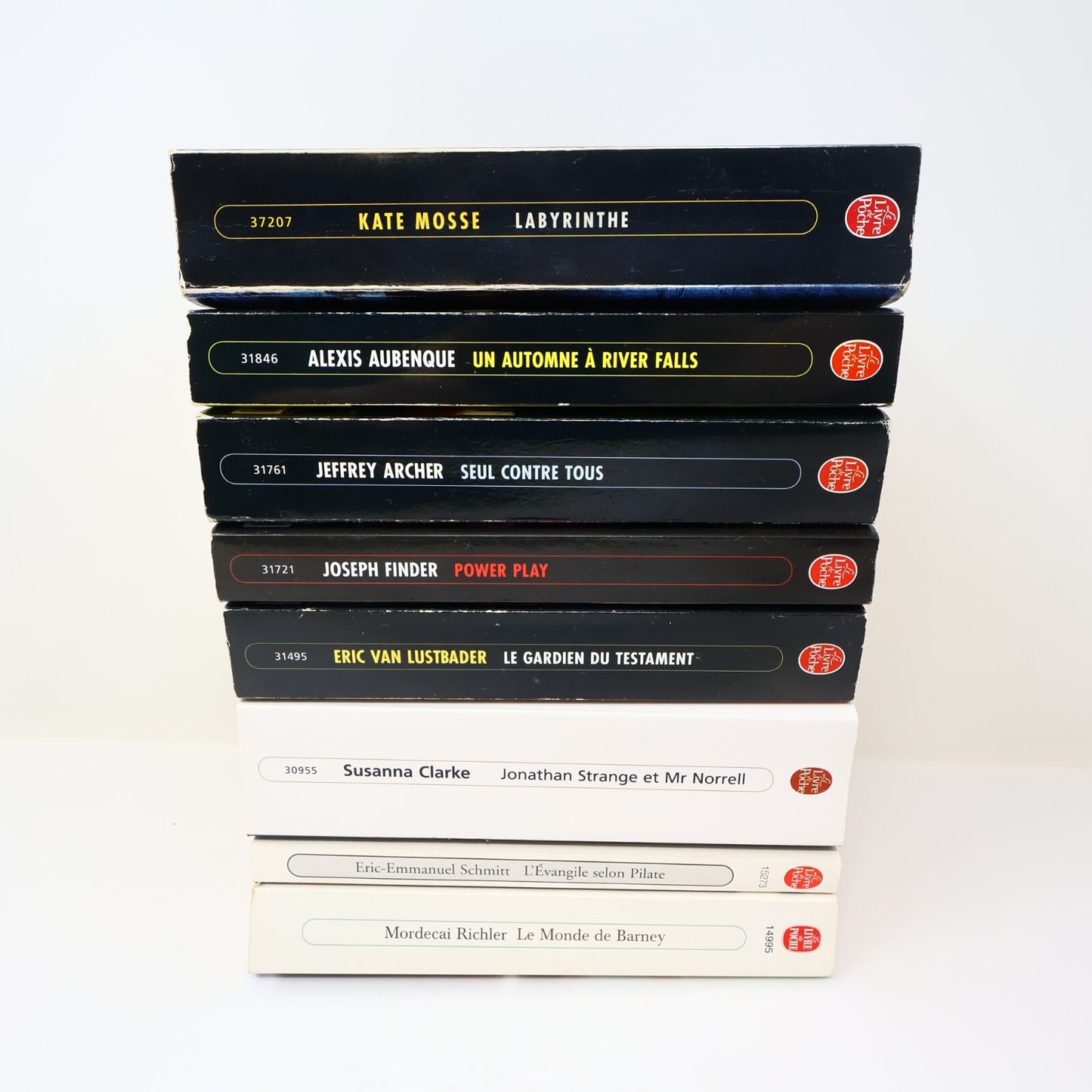 Crime et Mystère Policier Thriller Lot 8 Livres Poche Clarke/Mosse/Finder French