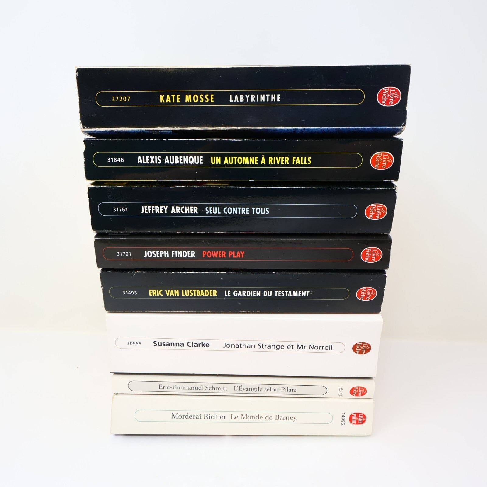 Crime et Mystère Policier Thriller Lot 8 Livres Poche Clarke/Mosse/Finder French