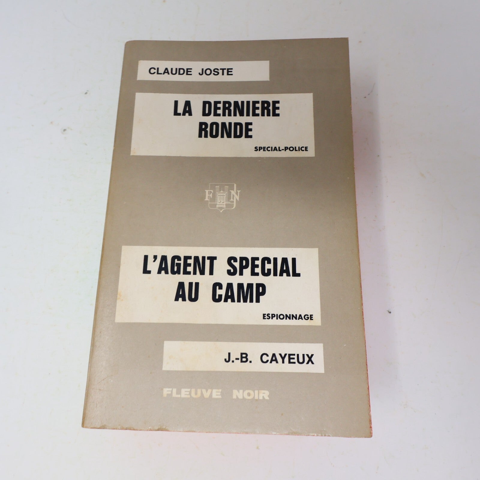 Lot 2 Livres Espionnage Fleuve Noir Ribes/Joste/Arno Le Comte Vous Salue 1960s