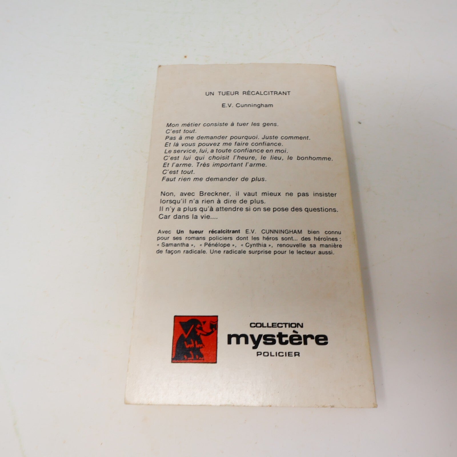 Collection Mystère Policier Lot 5 Livres Lebrun/Donald/Marric Deuil en Marron PB