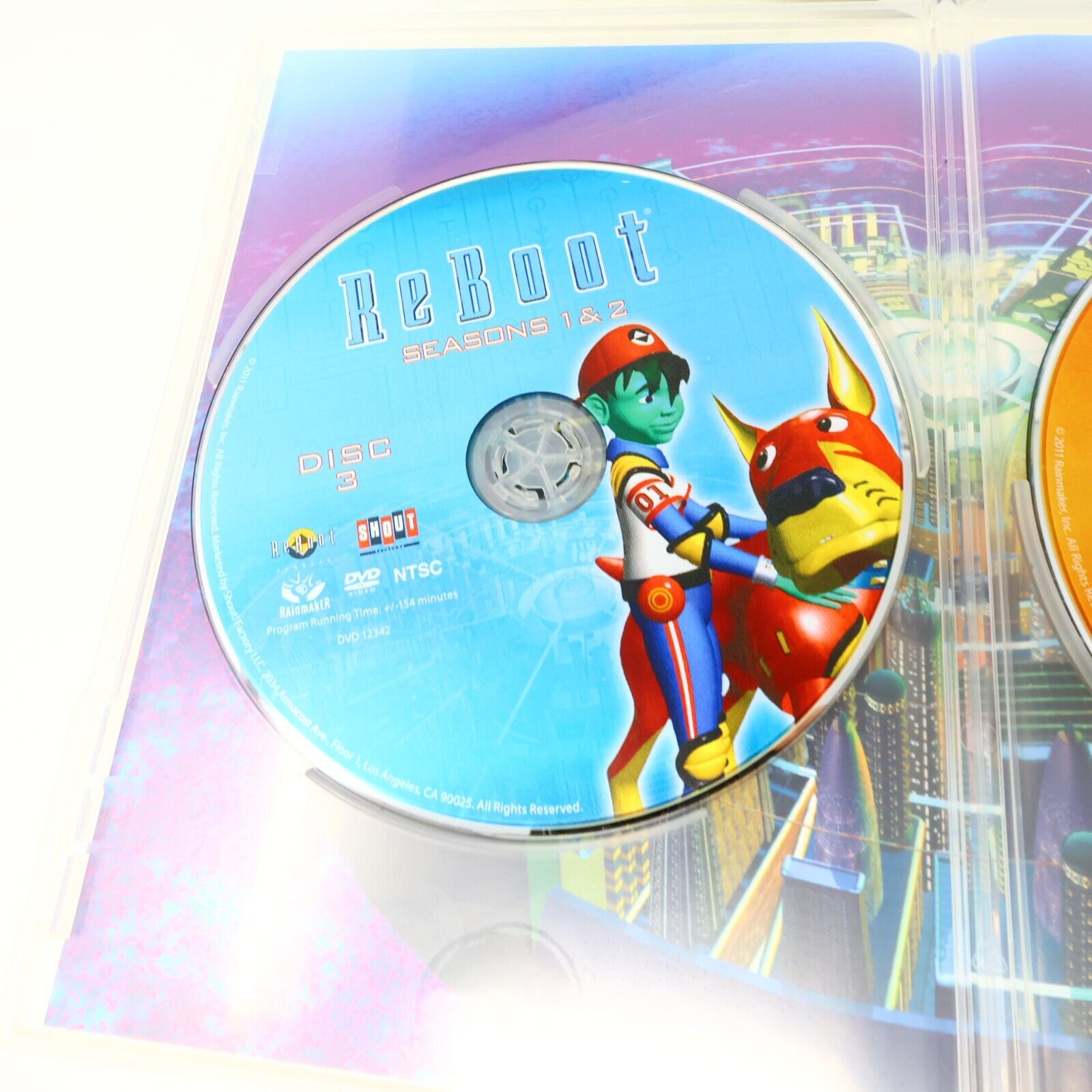 Reboot Seasons 1-2-3-4 On 2 DVD Sets Region 1 NTSC 2011 Guardian Bobs Dot Enzo