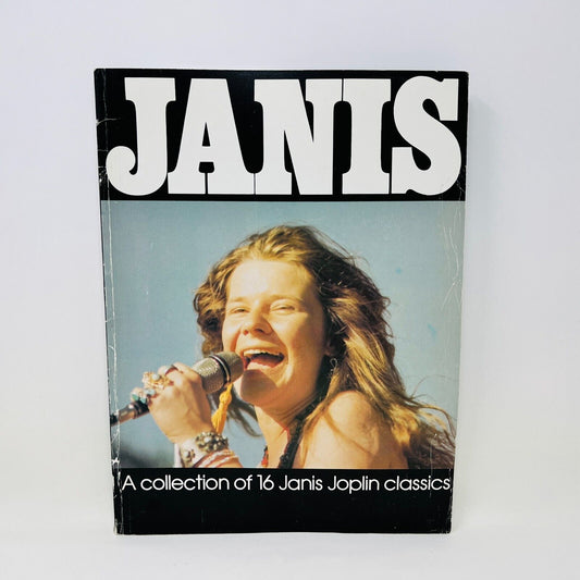 Janis Joplin A Collection of 16 Classics Songbook Sheet Music Piano Vocal Guitar