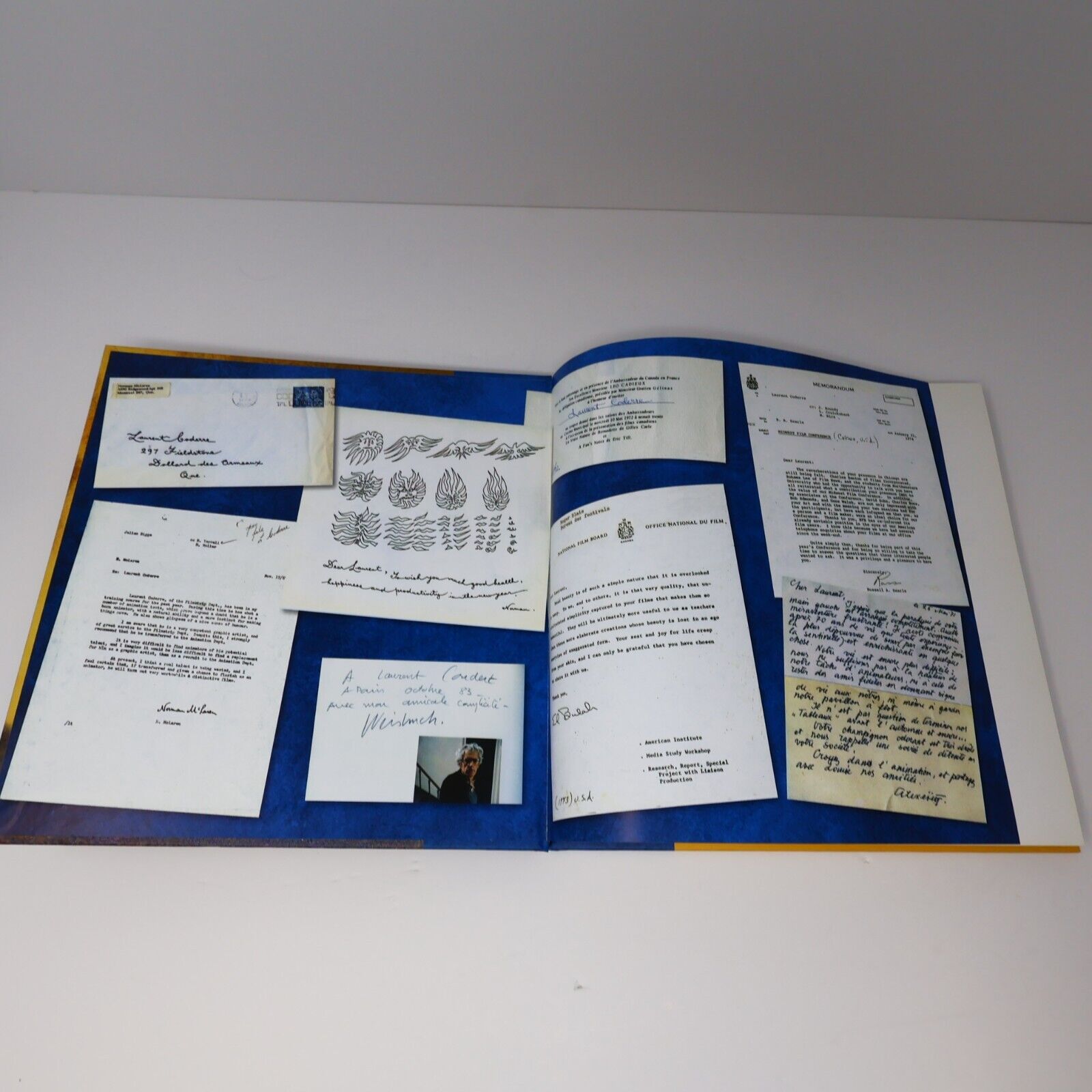 2010 Laurent Coderre Artiste Peintre Dessinateur de Claude Sauvage Signé Broquet