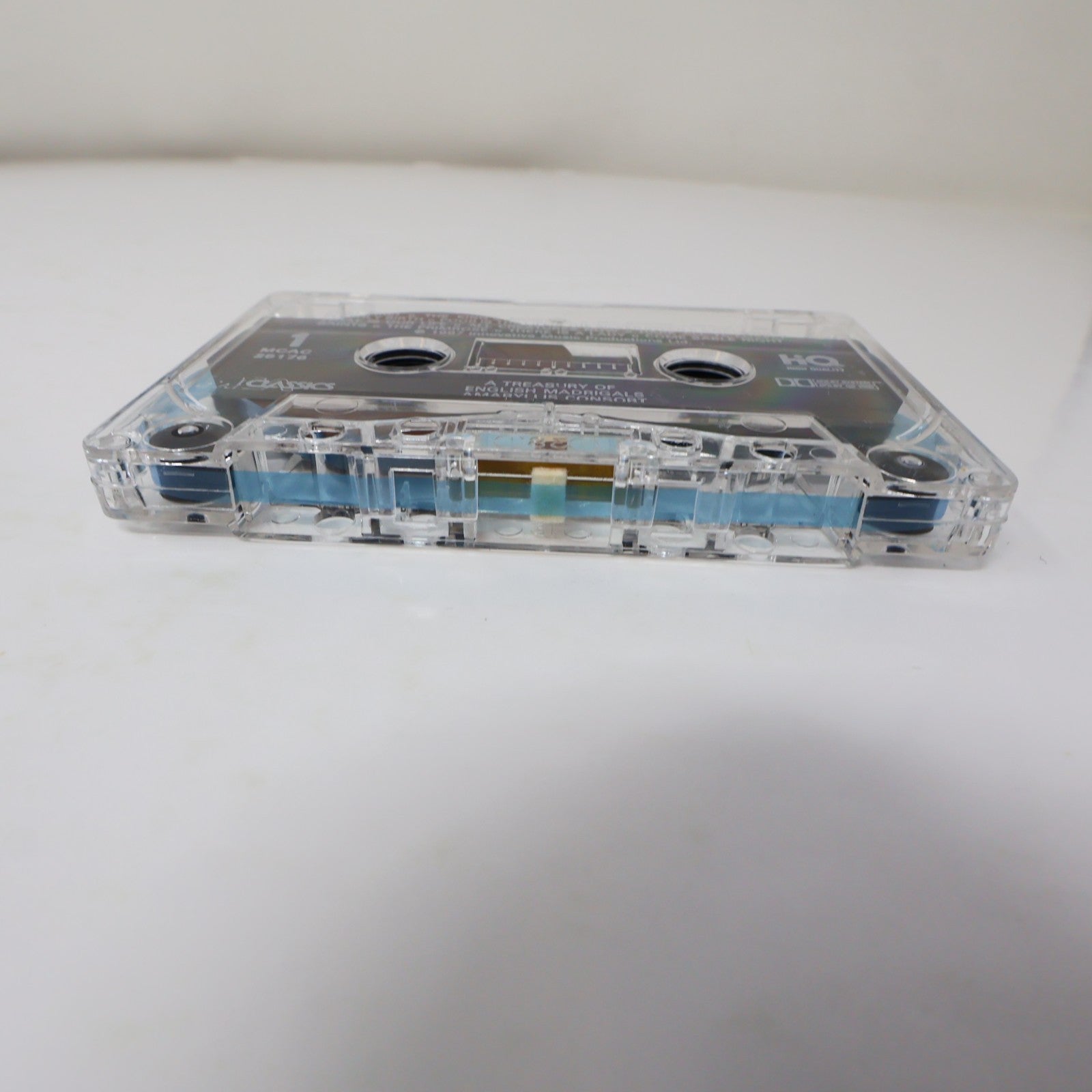 A Treasury Of English Madrigals Cassette Amaryllis Consort/Brett/Aldwinckle 1988