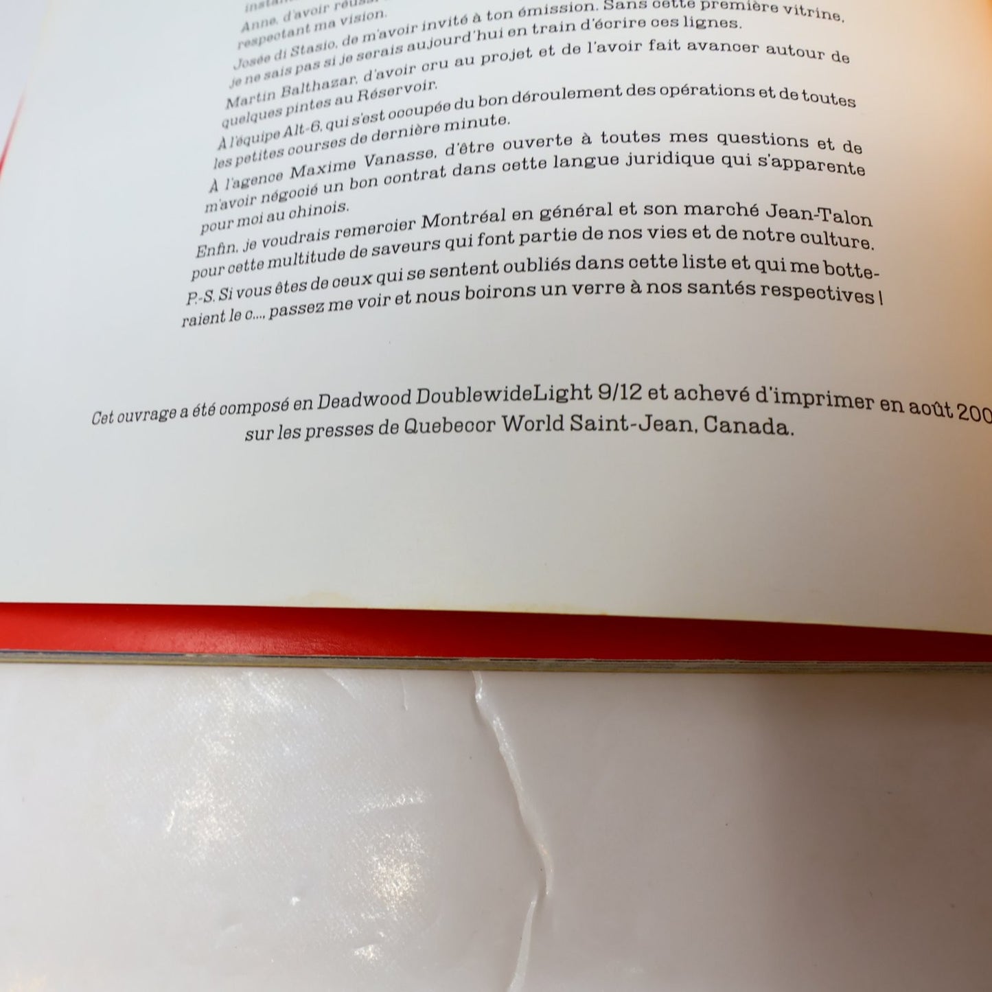 Stefano Faita Entre cuisine et quincaillerie 2007 Livre de Recettes Français
