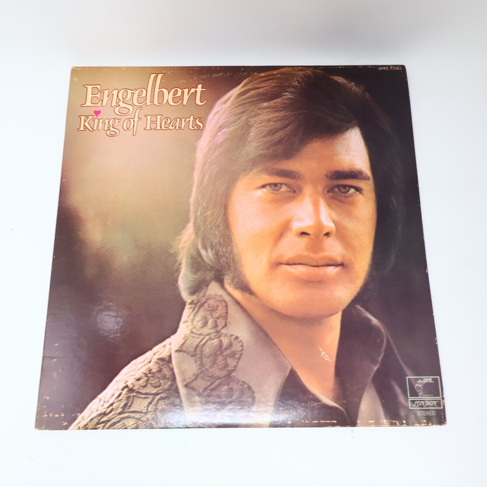 Engelbert Humperdinck King Of Hearts LP Record Vinyl Parrot XPAS 71061 Canada